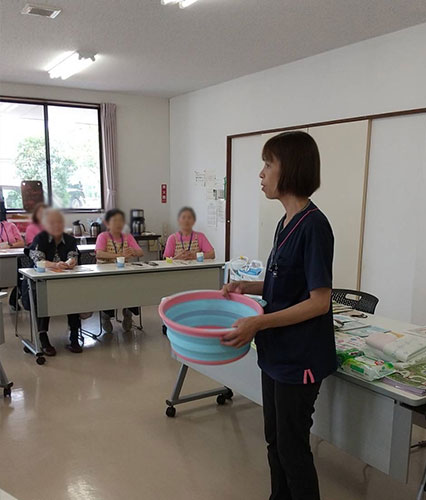訪問看護についての講義をさせていただきました